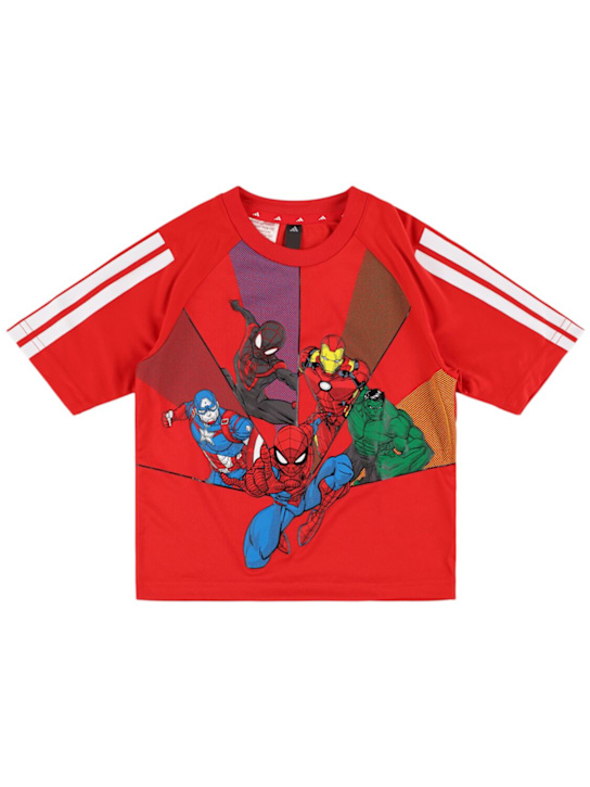 adidas Originals: リサイクルポリTシャツ - kids-boys_0 | Luisa Via Roma