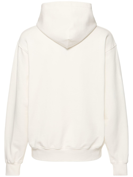 InBetweeners: Unisex fruit & bear embroidered hoodie - Off White - men_3 | Luisa Via Roma