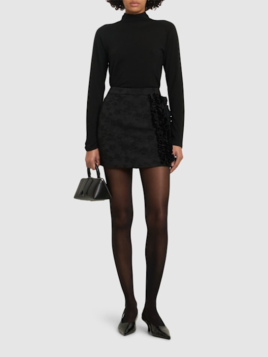MSGM: Ruffled mini skirt - women_1 | Luisa Via Roma