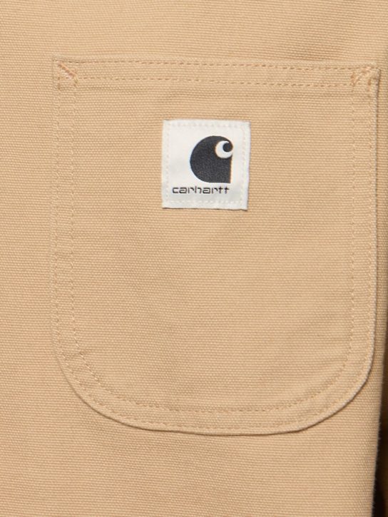 Carhartt WIP: Giacca workwear Michigan in cotone organico - women_5 | Luisa Via Roma
