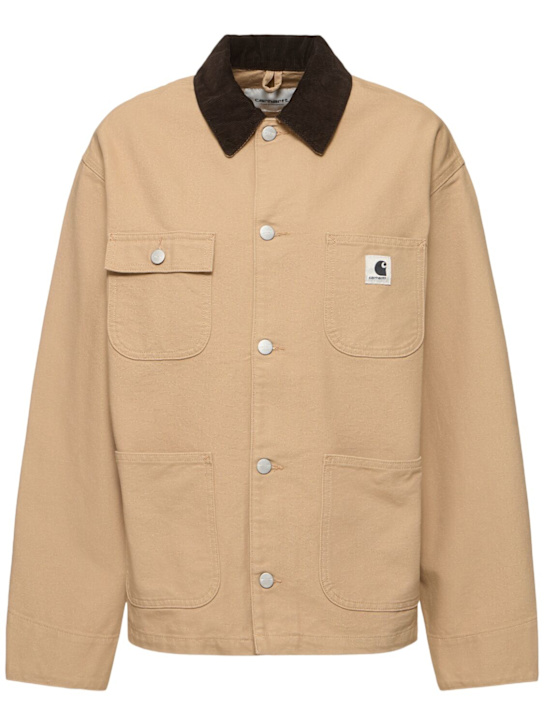 Carhartt WIP: Giacca workwear Michigan in cotone organico - women_0 | Luisa Via Roma