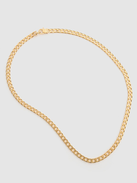 Tom Wood: Frankie chain necklace - Gold - men_1 | Luisa Via Roma