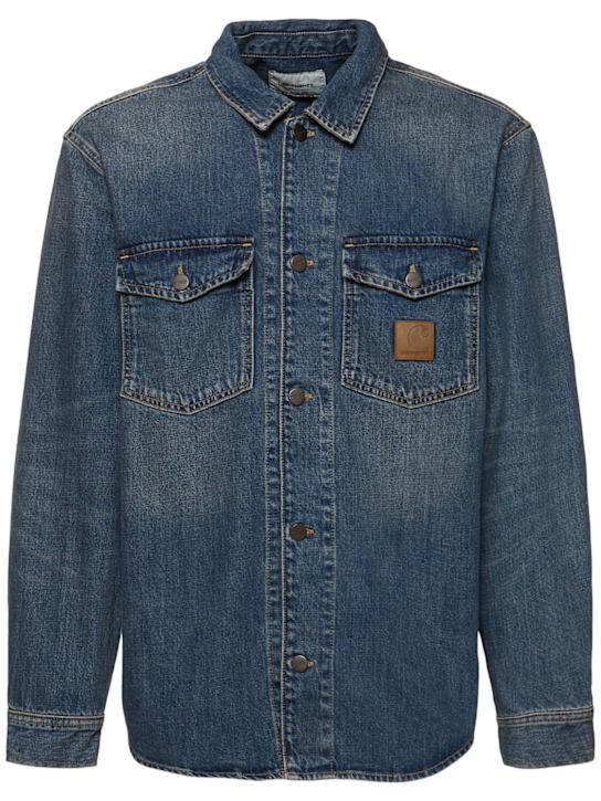 Carhartt WIP: Lincoln shirt jacket - men_0 | Luisa Via Roma