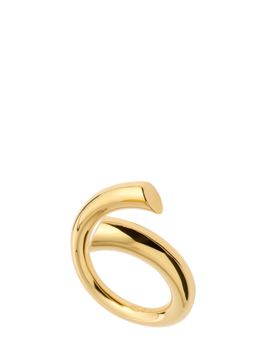 Charlotte Chesnais: Bague Biseau ring - Vermeil - women_0 | Luisa Via Roma
