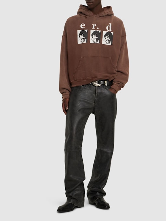 Enfants Riches Déprimés: Louise Eats Sandwich hooded sweatshirt - men_1 | Luisa Via Roma