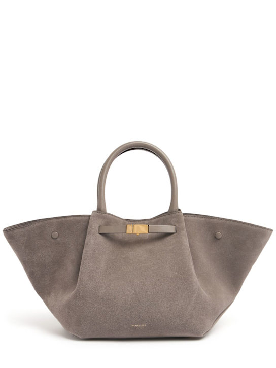 DeMellier: Midi New York suede tote bag - women_0 | Luisa Via Roma