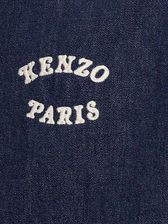 Kenzo Paris: Verdy Collection padded workwear jacket - Denim - men_4 | Luisa Via Roma