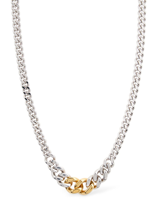 Tom Wood: Dean Duo chain necklace - men_0 | Luisa Via Roma