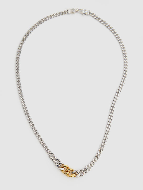Tom Wood: Dean Duo chain necklace - men_1 | Luisa Via Roma