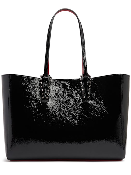 Christian Louboutin: Cabata embossed leather tote bag - Black - women_0 | Luisa Via Roma