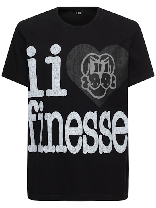 CHITO: II Heart Finesse t-shirt - Black - men_0 | Luisa Via Roma