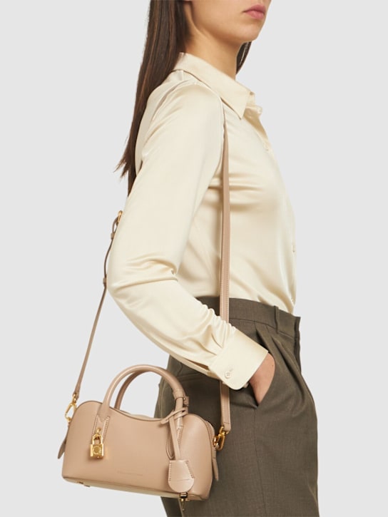 Stella McCartney: Ryder grainy eco mat top handle bag - women_1 | Luisa Via Roma