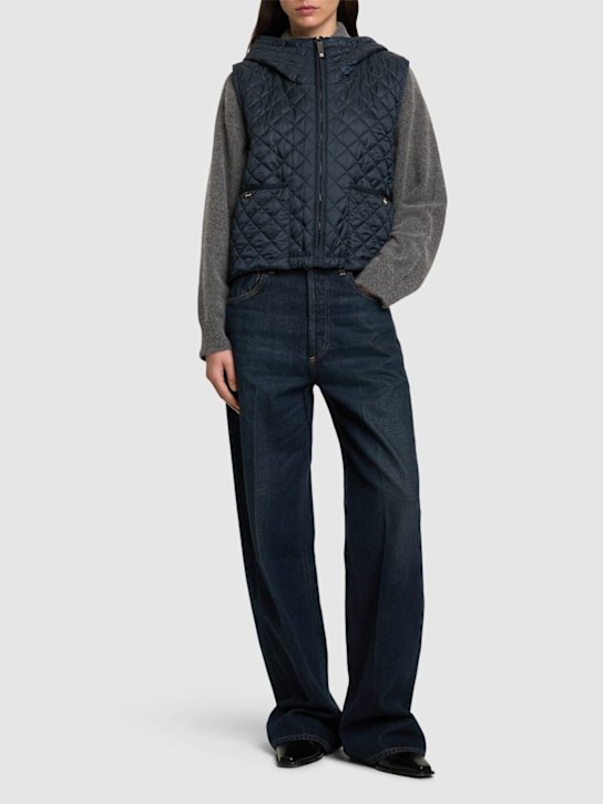 Lily quilted puffer vest - Thumbnail 2