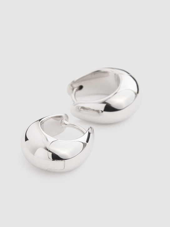 Tom Wood: Ice small hoop earrings - women_1 | Luisa Via Roma