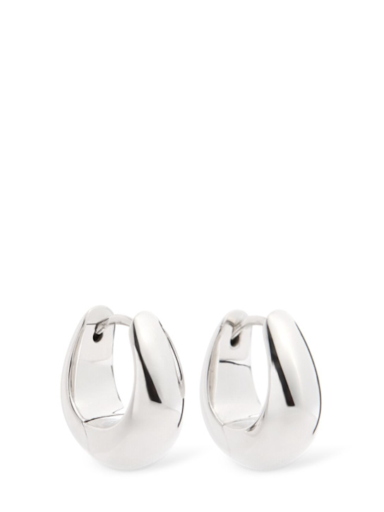 Tom Wood: Ice small hoop earrings - women_0 | Luisa Via Roma