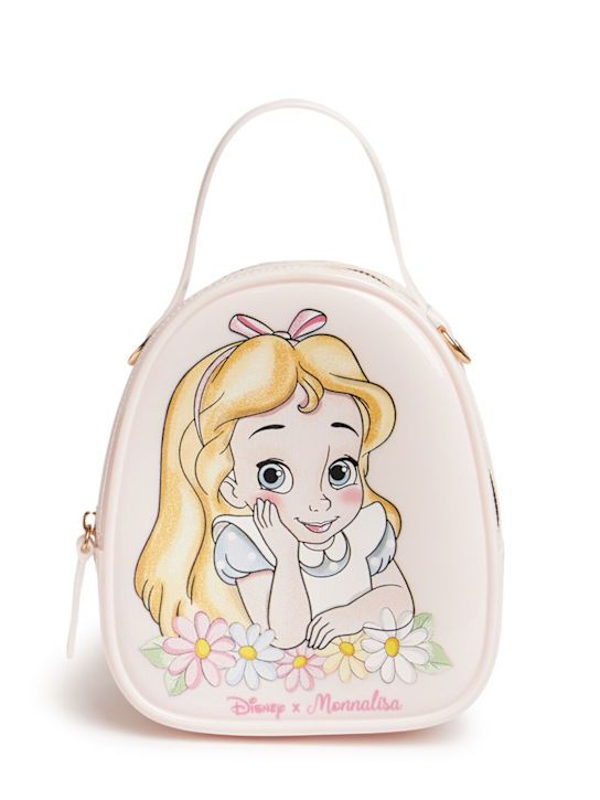 Monnalisa: Borsa stampa Alice in Wonderland - Rosa - kids-girls_0 | Luisa Via Roma