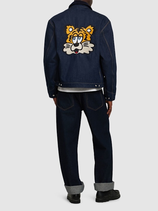 Kenzo Paris: Verdy Collection padded workwear jacket - Denim - men_1 | Luisa Via Roma