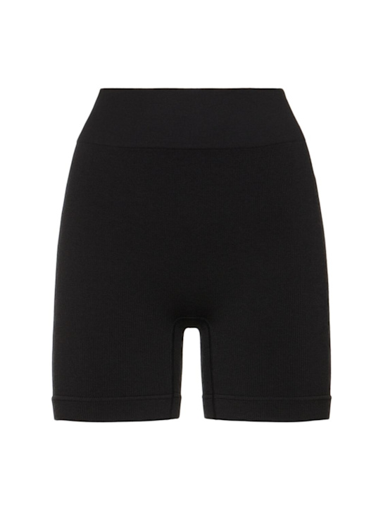 Nagnata: Classic wool blend mini shorts - women_0 | Luisa Via Roma