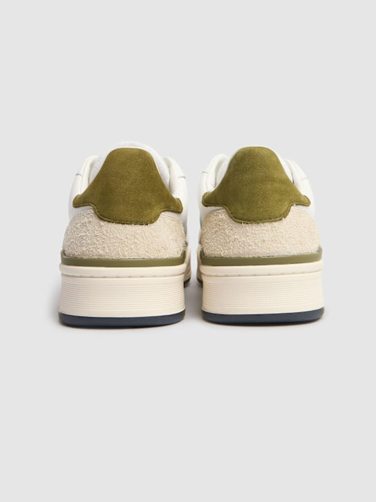 Axel Arigato: Clay sneakers - Off White/Gren - men_3 | Luisa Via Roma