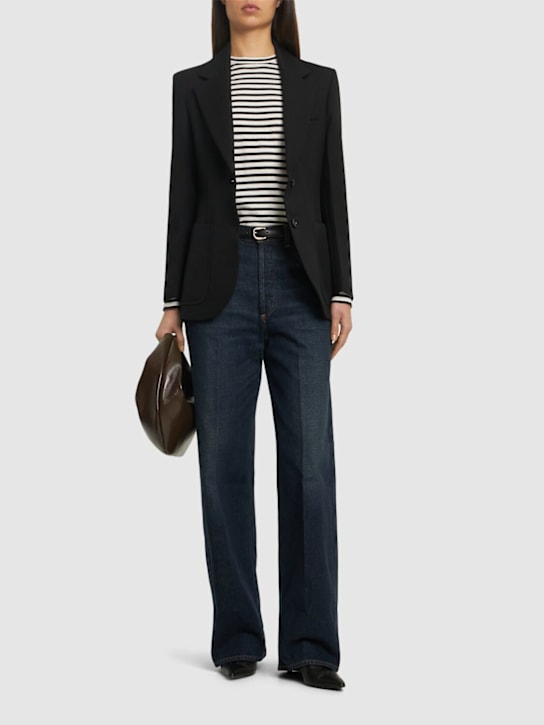 Nili Lotan: Susana striped long sleeve t-shirt - women_1 | Luisa Via Roma