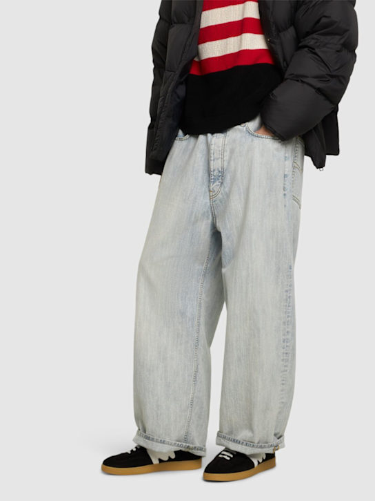 MSGM: Retro trainer sneakers - men_1 | Luisa Via Roma