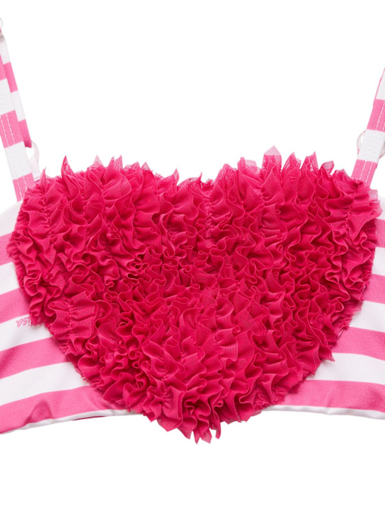 Monnalisa: ポリブレンドビキニ - ホワイト/レッド - kids-girls_1 | Luisa Via Roma