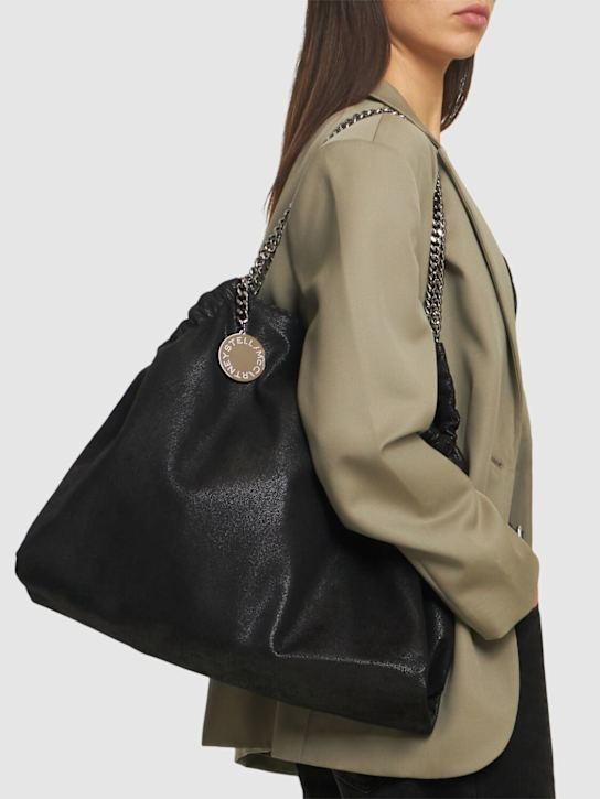 Stella McCartney: Falabella Tote Eco Shaggy Deer tote bag - women_1 | Luisa Via Roma