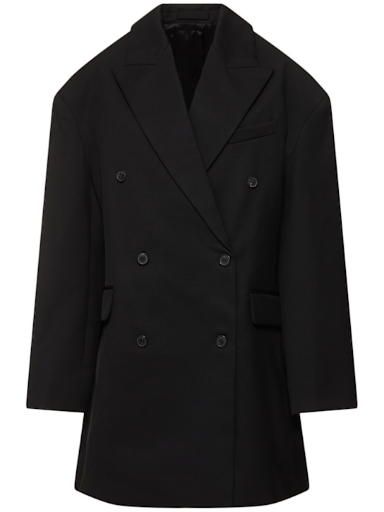 Wardrobe.nyc: Oversize double breast wool coat - women_0 | Luisa Via Roma