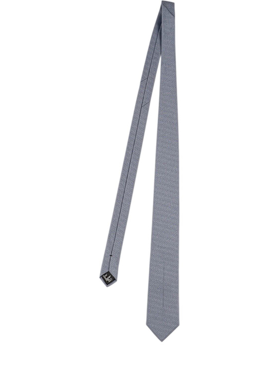 Silk blend tie