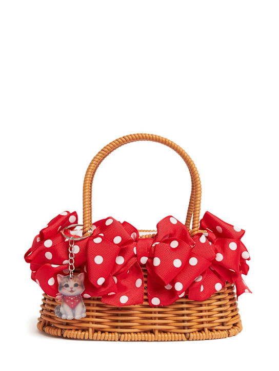 Monnalisa: Borsa intrecciata con fiocchi - kids-girls_0 | Luisa Via Roma