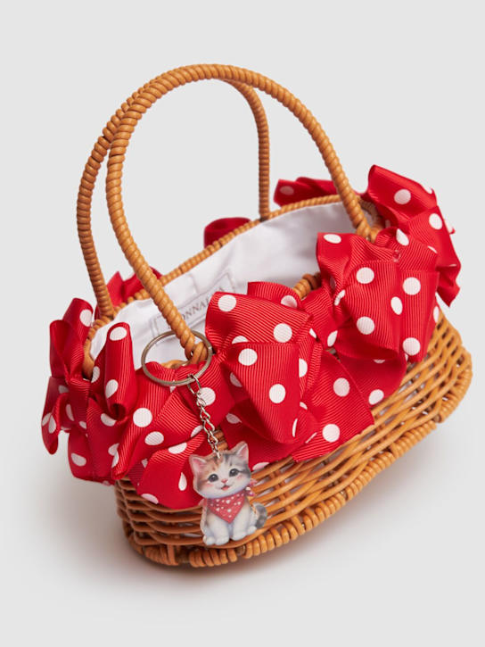Monnalisa: Borsa intrecciata con fiocchi - kids-girls_1 | Luisa Via Roma