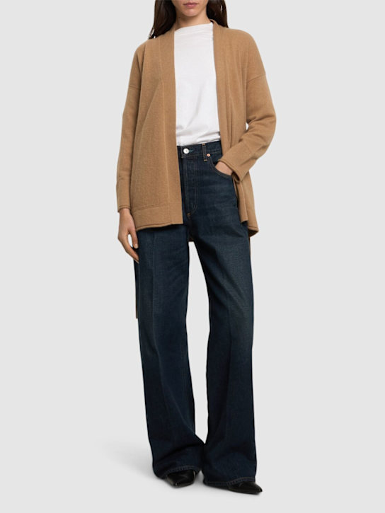 Max Mara: Arno belted cashmere knit cardigan - women_1 | Luisa Via Roma