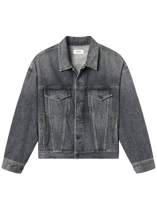 Agolde: Stefano denim jacket - men_0 | Luisa Via Roma