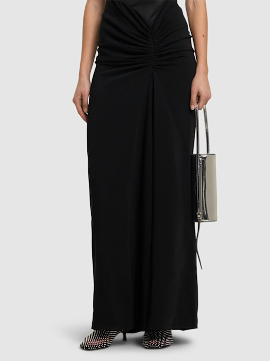 Christopher Esber: 50mm Minette mesh & micro stud heels - women_1 | Luisa Via Roma