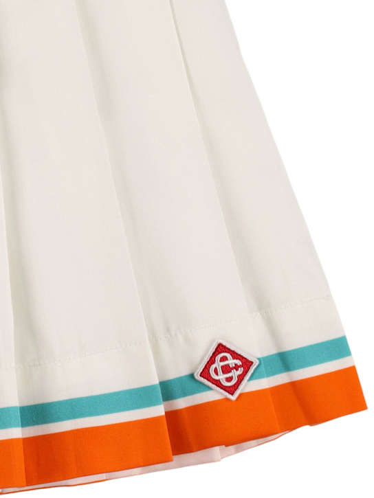 Casablanca: コットンプリーツスカート - kids-girls_1 | Luisa Via Roma