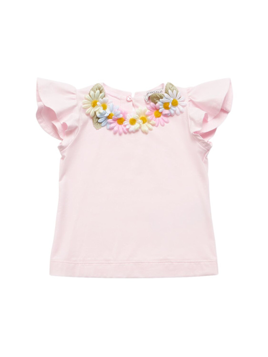 Monnalisa: T-shirt in jersey stampata - kids-girls_0 | Luisa Via Roma