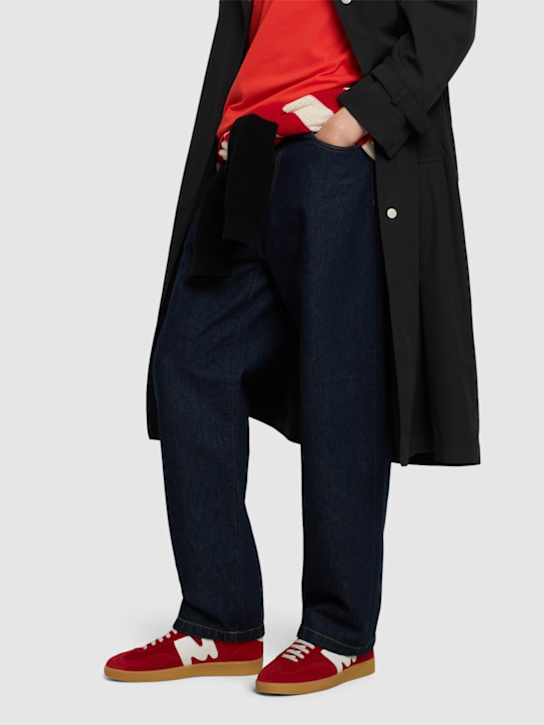 MSGM: Retro trainer sneakers - men_1 | Luisa Via Roma