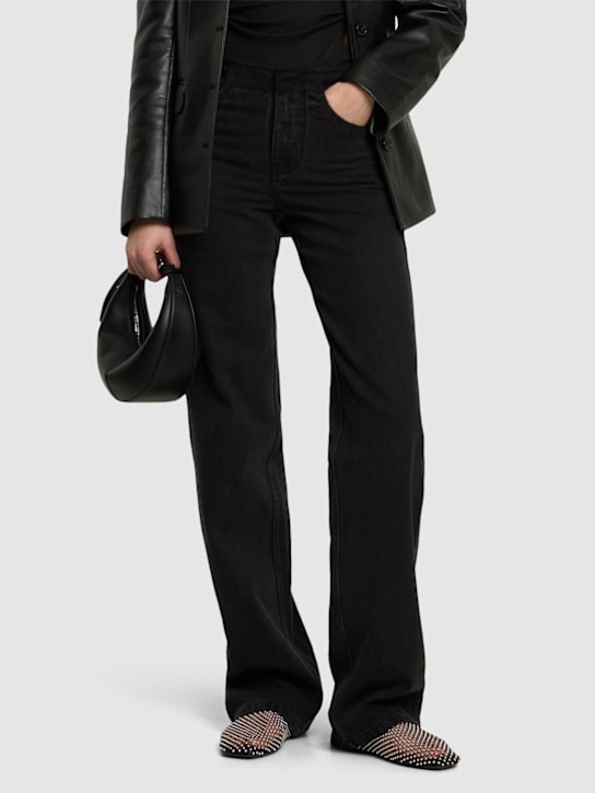 Christopher Esber: Minette mesh & stud flats - women_1 | Luisa Via Roma