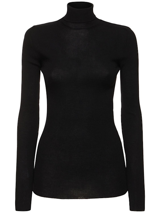 Wardrobe.nyc: Wool knit top - women_0 | Luisa Via Roma