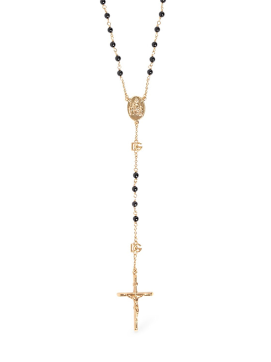 Dolce&Gabbana: Collana DG Rosary - Oro - women_0 | Luisa Via Roma