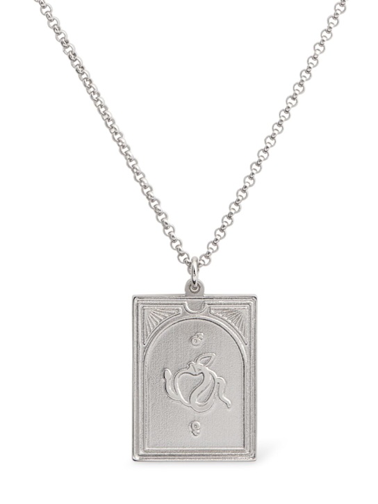 Tom Wood: Tarot Strength pendant necklace - men_0 | Luisa Via Roma