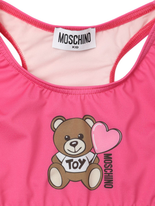 Moschino: Printed bikini top & bottoms - kids-girls_1 | Luisa Via Roma