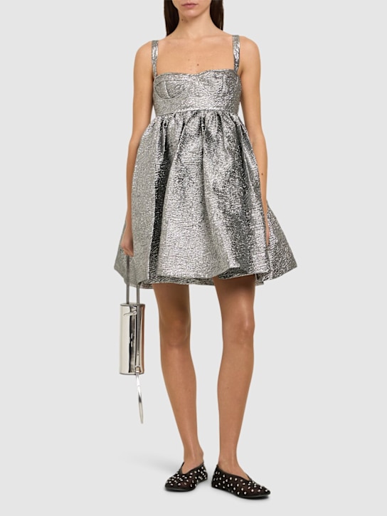 Cecilie Bahnsen: Onique matelassé mini dress - women_1 | Luisa Via Roma
