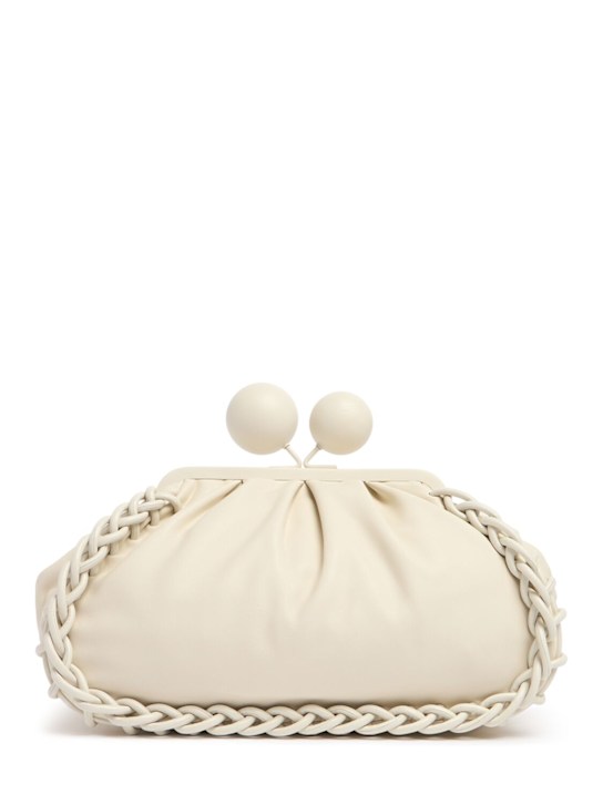 Weekend Max Mara: Lecito leather clutch - women_0 | Luisa Via Roma