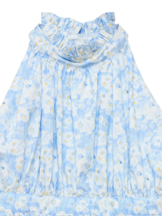 Philosophy: コットンポプリンマキシドレス - ライトブルー - kids-girls_1 | Luisa Via Roma