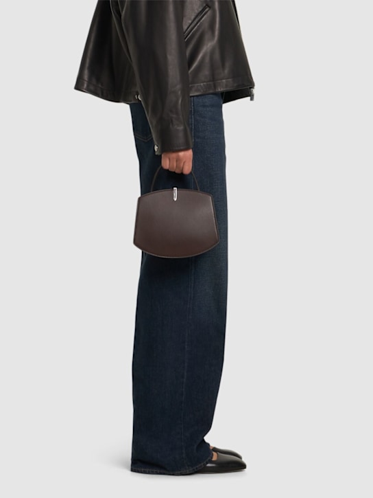 Savette: Florence 20 smooth leather bag - Brown - women_1 | Luisa Via Roma