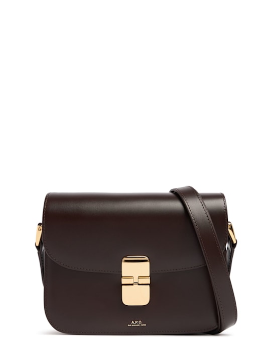 A.P.C.: Small Sac Grace smooth leather bag - women_0 | Luisa Via Roma
