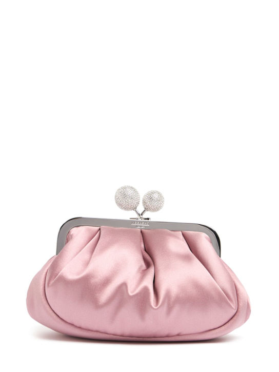 Weekend Max Mara: Emmy satin clutch - women_0 | Luisa Via Roma