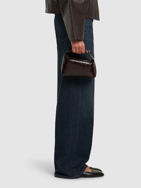 Liffner: Micro Pillow eel pouch - women_1 | Luisa Via Roma