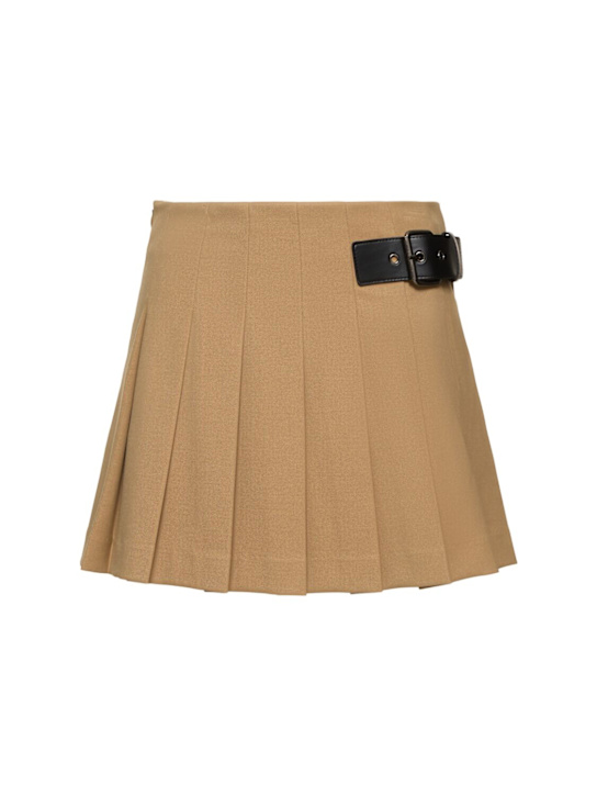 Dunst: Pleated mini skirt - women_0 | Luisa Via Roma